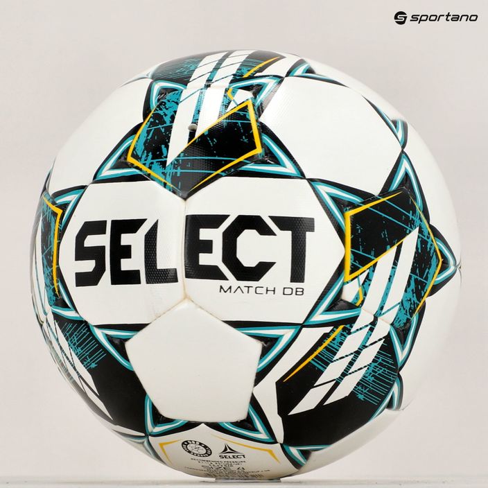SELECT Match DB FIFA Basic v23 bílá/zelená fotbalová velikost 4 5