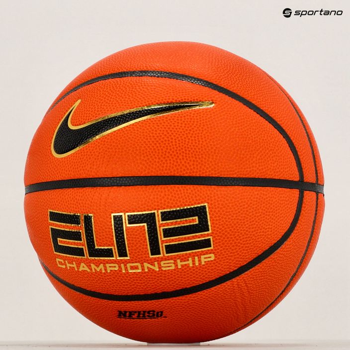 Nike Elite Championship 8P 2.0 Deflated basketball N1004086-878 velikost 6 5