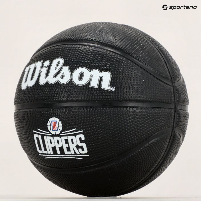Wilson NBA Team Tribute Mini Los Angeles Clippers basketbal WZ4017612XB3 velikost 3 9