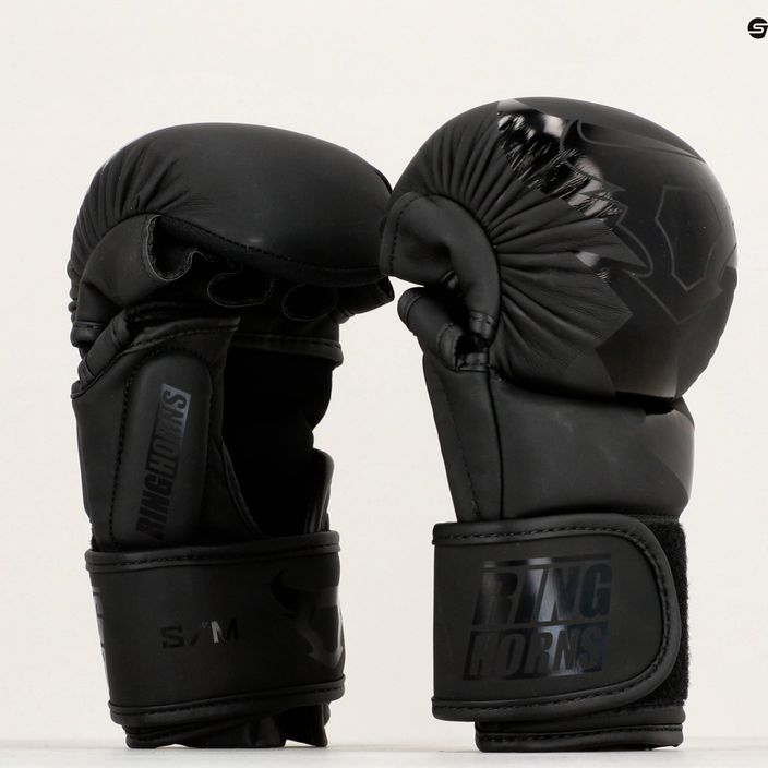 MMA rukavice Ringhorns Charger Sparring black/black 12