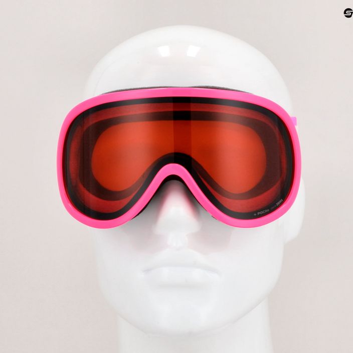 Dětské lyžařské brýle POC POCito Retina fluorescent pink 10
