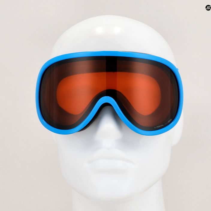 Dětské lyžařské brýle POC POCito Retina fluorescent blue 10
