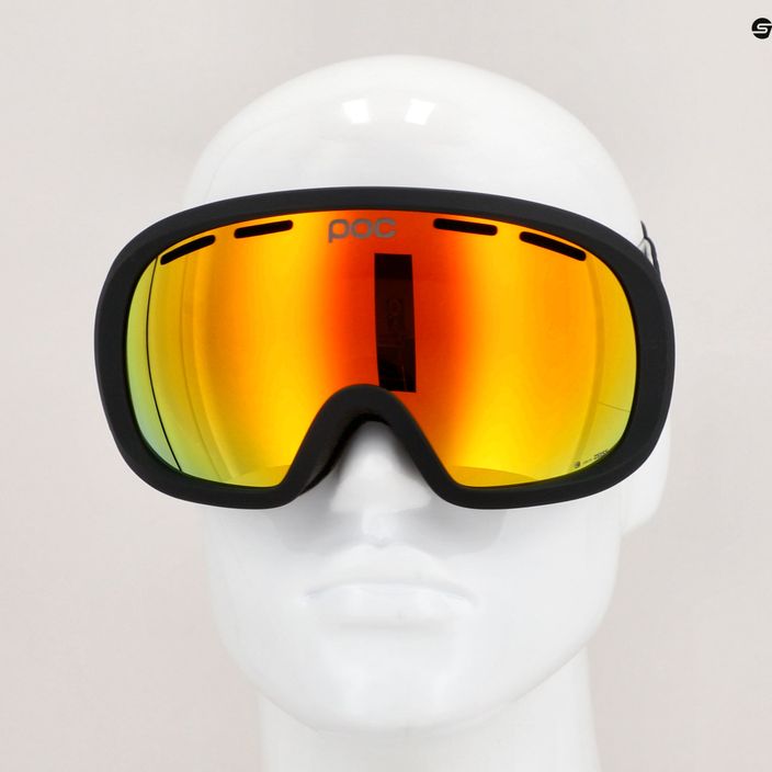 Lyžařské brýle POC Fovea Mid uranium black/partly sunny orange 6