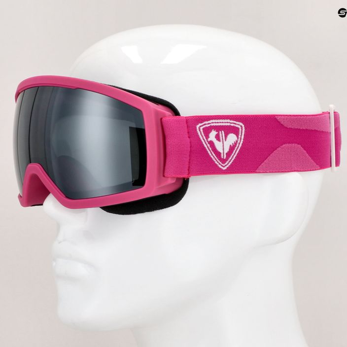 Dětské lyžařské brýle Rossignol Toric pink/smoke silver 6
