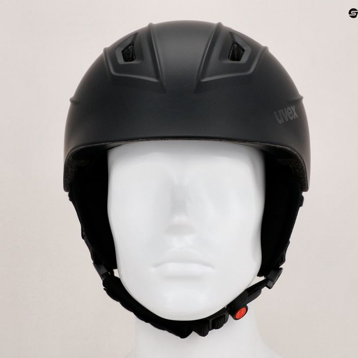 Lyžařská helma UVEX Fierce černá 56/6/225/20 9
