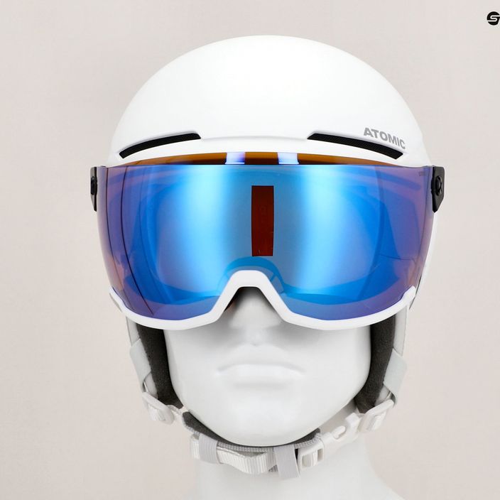 Dámská lyžařská helma ATOMIC Savor Visor Stereo bílá AN500571 9