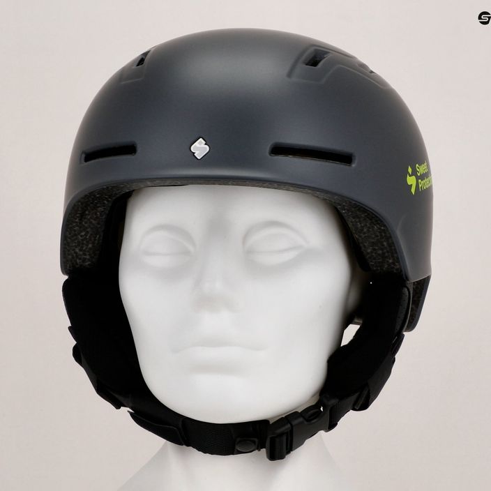 Dětská lyžařská helma Sweet Protection Winder MIPS Jr slate gray/fluo 13