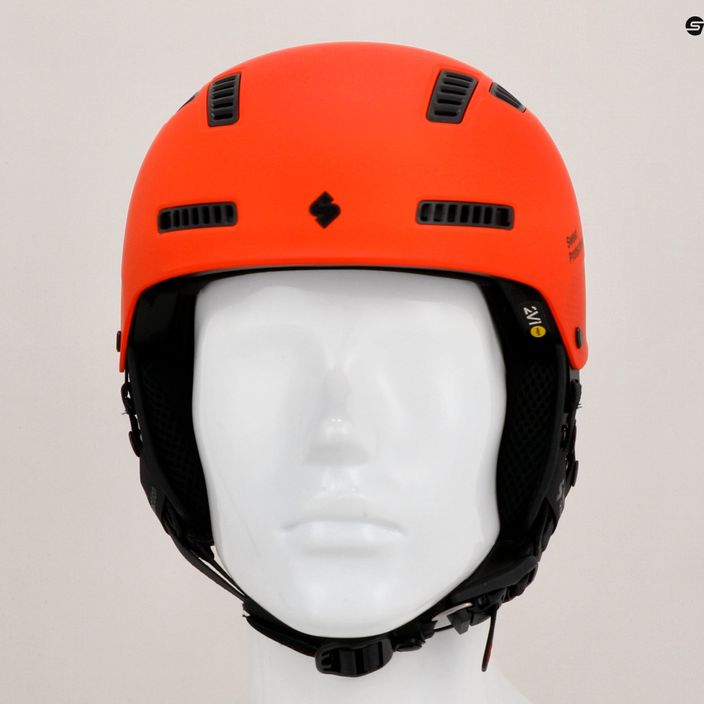 Lyžařská helma Sweet Protection Igniter 2Vi MIPS matte burning orange 13