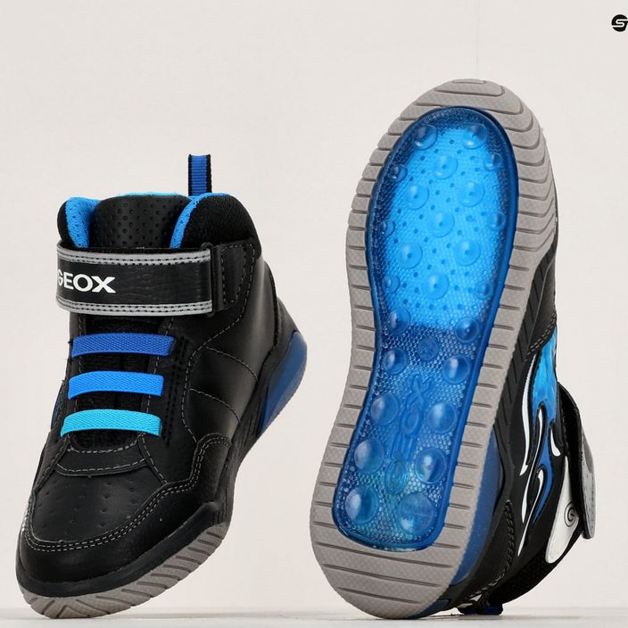 Dětské boty Geox Inek black/blue 16