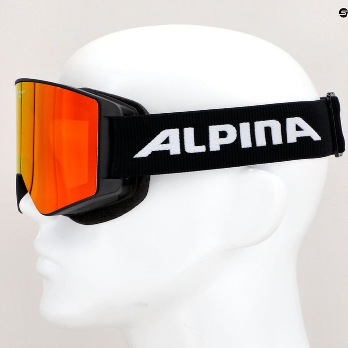 Lyžařské brýle Alpina Narkoja Q-Lite black/orange 5