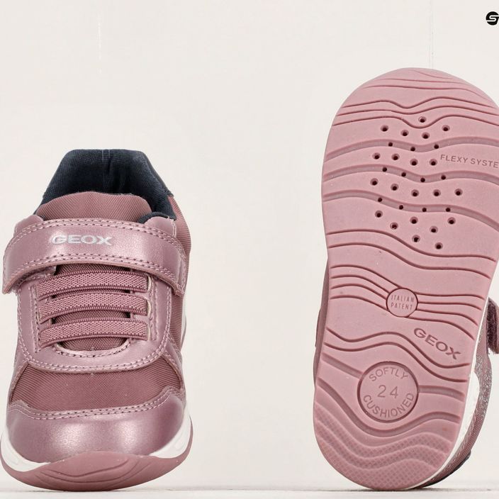 Dětské boty Geox Rishon dark pink/navy 15