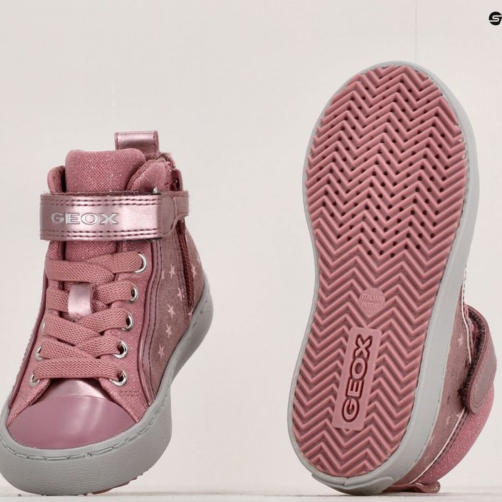 Dětské boty Geox Kalispera dark pink 15