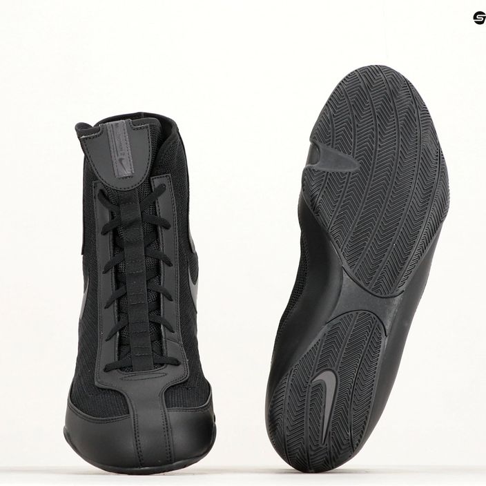 Boxerské boty Nike Machomai 2 black/metallic dark grey 8
