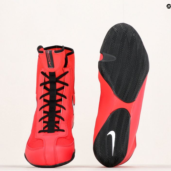 Boxerské boty Nike Machomai 2 university red/white/black 8