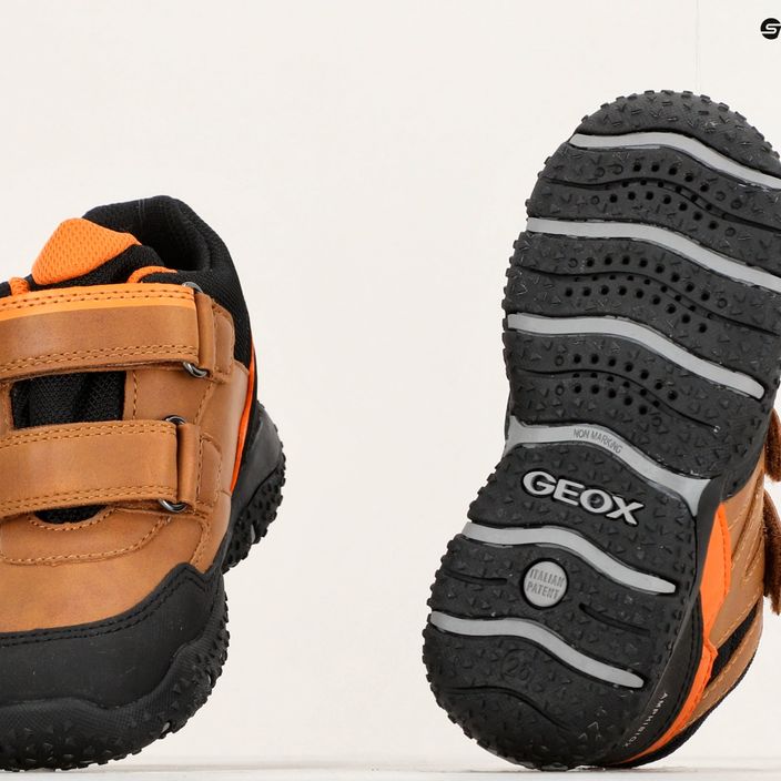 Dětské boty Geox Baltic Abx tobacco/orange 8