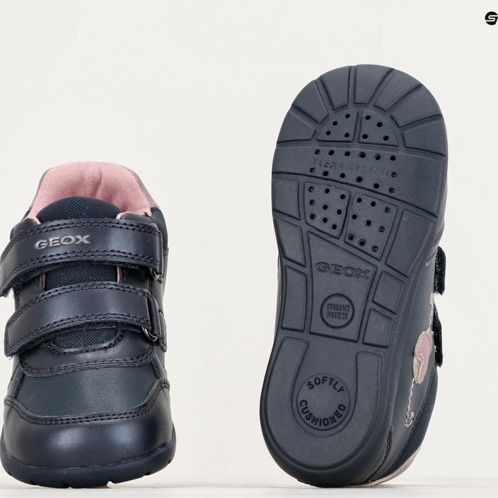 Dětské boty Geox Elthan navy/dark pink 15