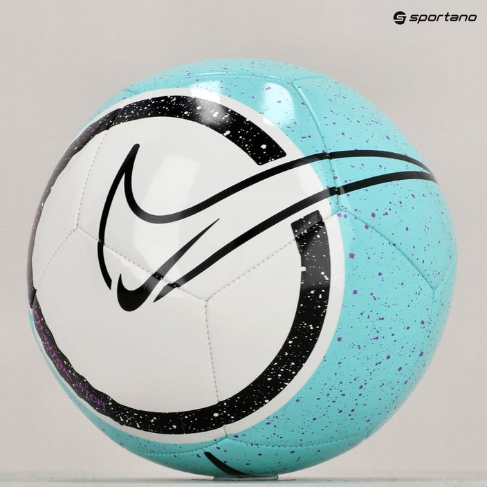 Fotbalový míč Nike Phantom HO23 hyper turquoise/white/fuchsia dream/black velikost 4 5