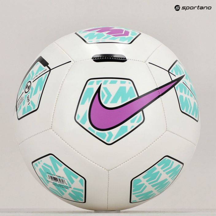 Fotbalový míč Nike Mercurial Fade white/hyper turquoise/fuchsia dream velikost 5 5