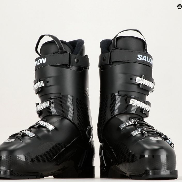Pánské lyžařské boty Salomon Select Wide Cruise 70 black/beluga/acid green 9