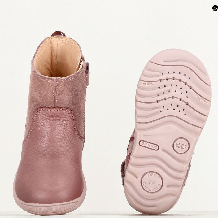 Dětské boty Geox Macchia pink 15