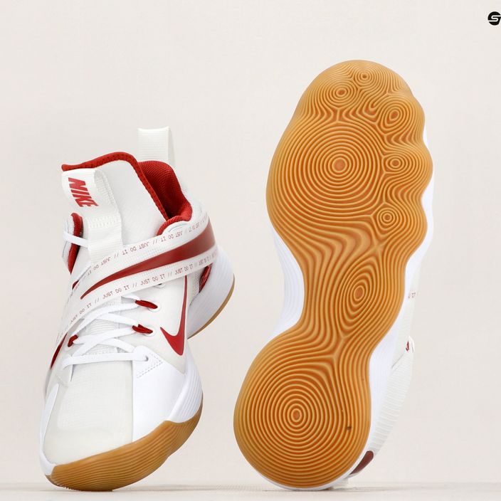 Pánská volejbalová obuv Nike React Hyperset SE white/team crimson white 8