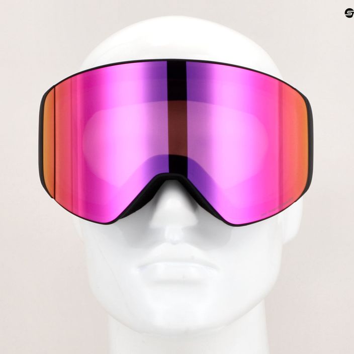 Lyžařské brýle Red Bull SPECT Jam S2 + náhradní čočky S2 matt black/purple/burgundy mirr/cloudy snow 4