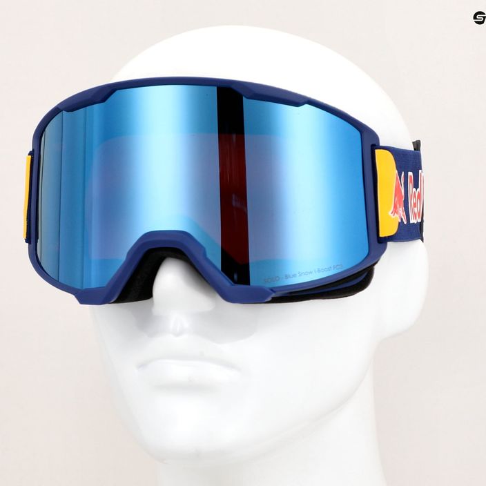 Lyžařské brýle Red Bull SPECT Solo S3 dark blue/blue/purple/blue mirror 4