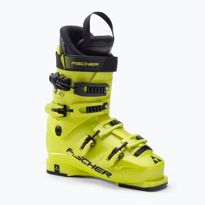 Dětské lyžařské boty Fischer RC4 70 JR žluté U19018