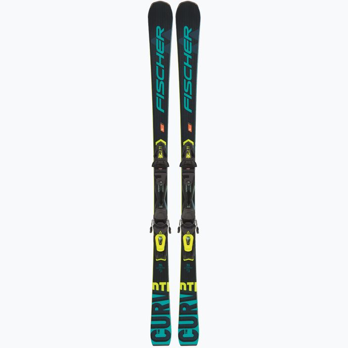 Dámské sjezdové lyže Fischer The Curv DTI AR + RC4 Z11 PR modrýe A15321 T40020 10