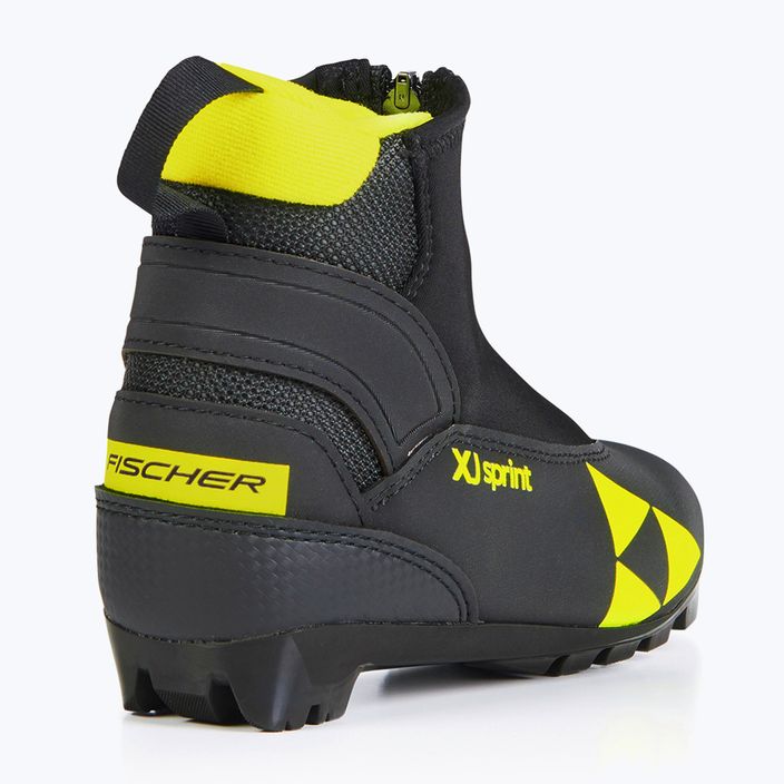 Fischer XJ Sprint dětské boty na běžky černá/žlutá S4082131 13