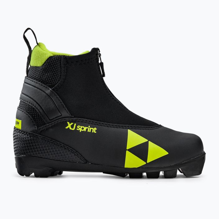 Fischer XJ Sprint dětské boty na běžky černá/žlutá S4082131 2