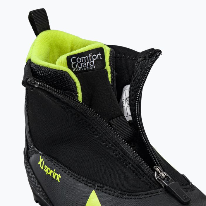 Fischer XJ Sprint dětské boty na běžky černá/žlutá S4082131 8
