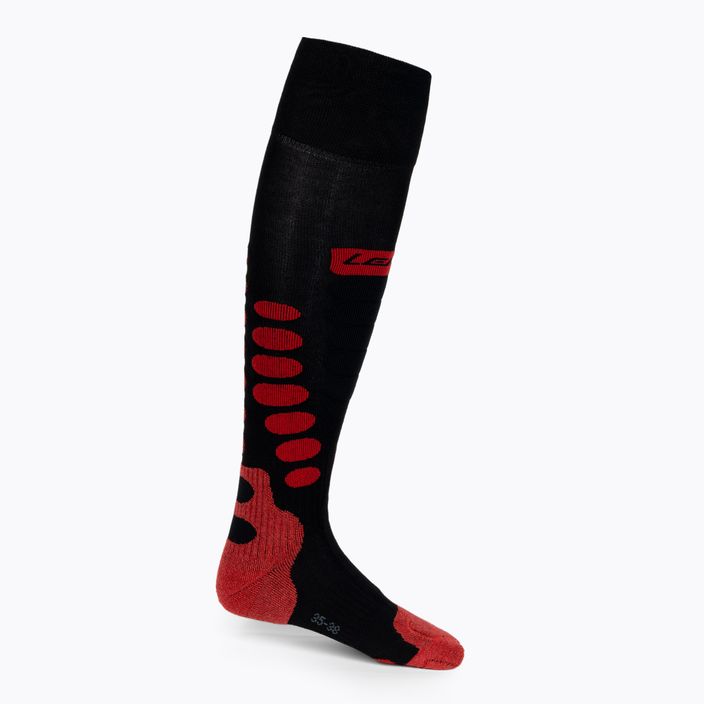 Ponožky LENZ Set Of Heat Sock 5.0 Toe Cap + Lithium Pack RCB černé 1200 2