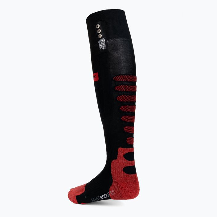 Ponožky LENZ Set Of Heat Sock 5.0 Toe Cap + Lithium Pack RCB černé 1200 3