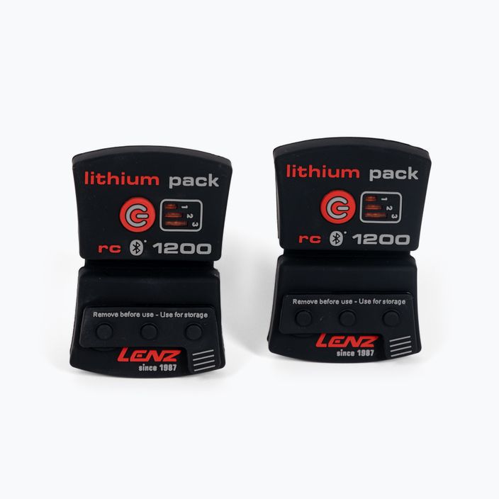 Ponožky LENZ Set Of Heat Sock 5.0 Toe Cap + Lithium Pack RCB černé 1200 9