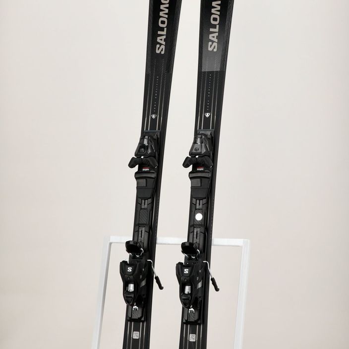 Sjezdové lyže Salomon S/Max 8 LTD + M10 GW black/silver met. 8