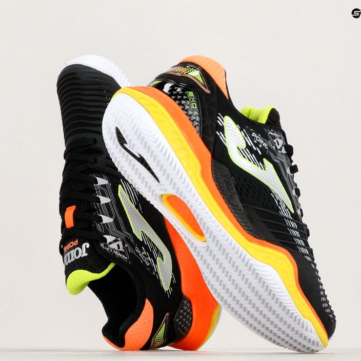 Pánské tenisové boty Joma Point P black/orange 8