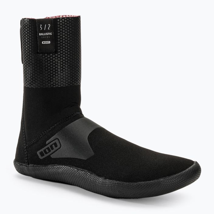 Ponožky neoprénové ION Socks Ballistic 3/2 Round Toe black