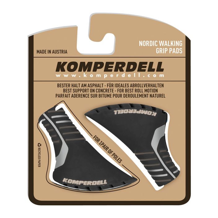 Koncovky na hole nordic walking Komperdell 2-Color Vulcanized Pad 1007-203-25 2