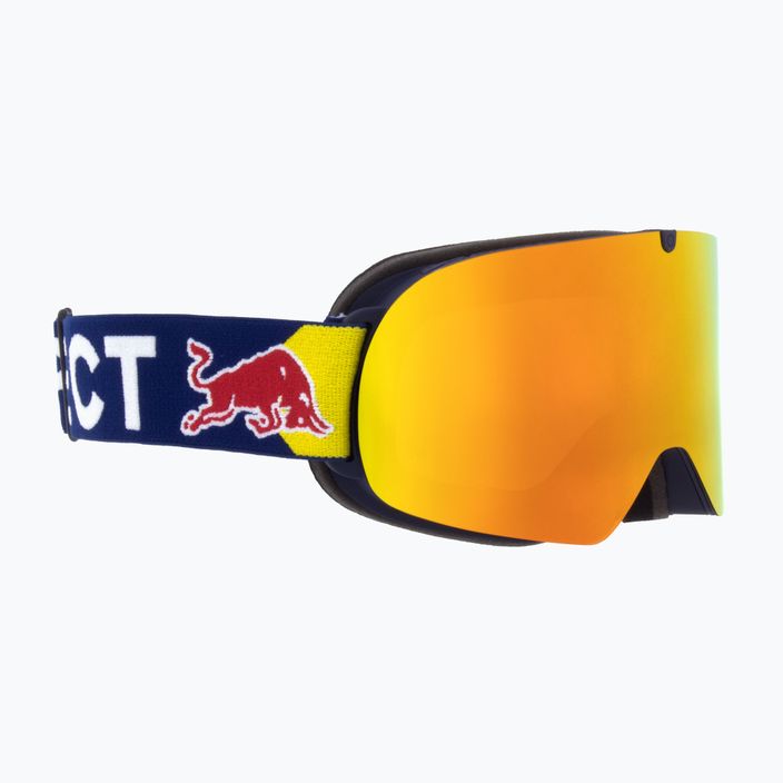Lyžařské brýle Red Bull SPECT Soar S3 matné tmavě modré/modré/hnědé/červené zrcadlové brýle