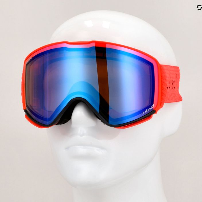 Lyžařské brýle  Julbo Quickshift Reactiv Polarized red/flash blue 7