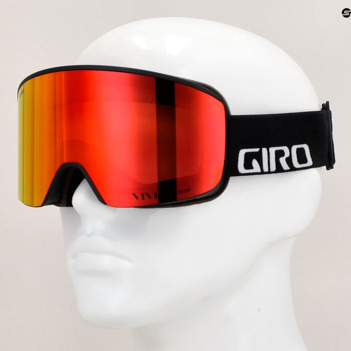 Lyžařské brýle Giro Axis black wordmark/ember/infrared 9