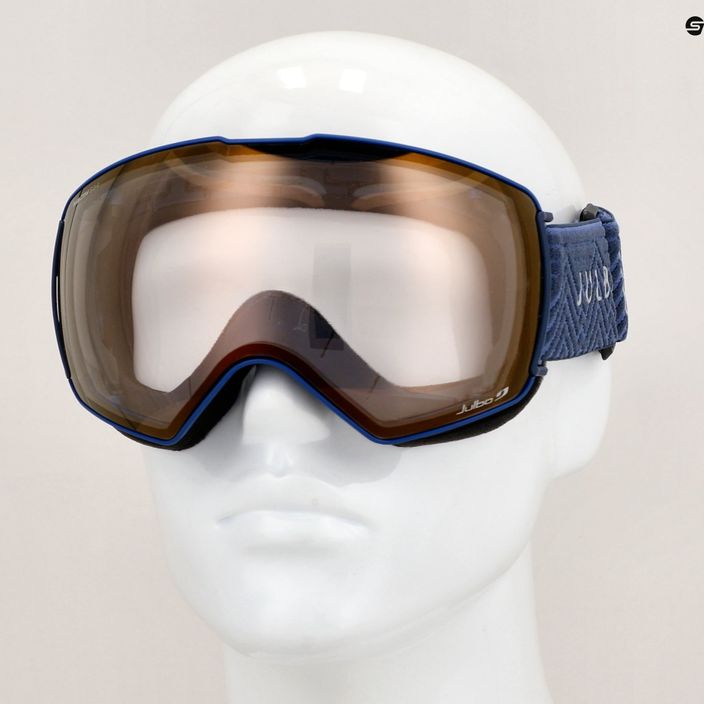 Lyžařské brýle  Julbo Lightyear Reactiv High Contrast blue/blue/flash infrared 7
