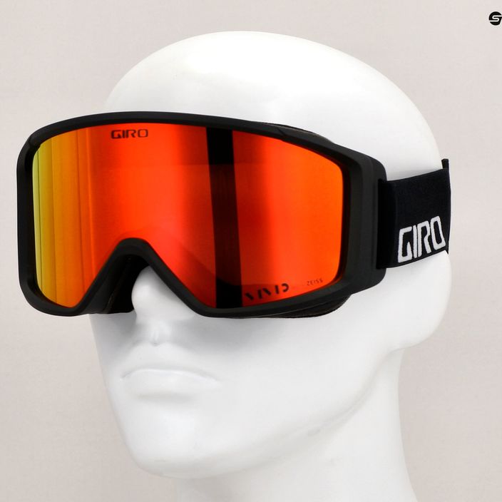 Lyžařské brýle Giro Index 2.0 black wordmark/vivid ember 7