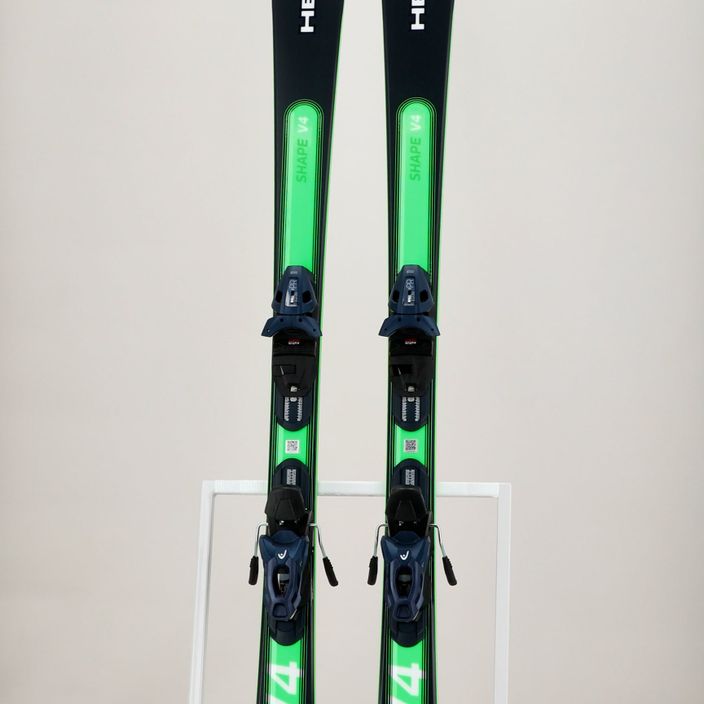 Sjezdové lyže HEAD Shape V4 AMT-PR + PR 11 dark blue/green 8