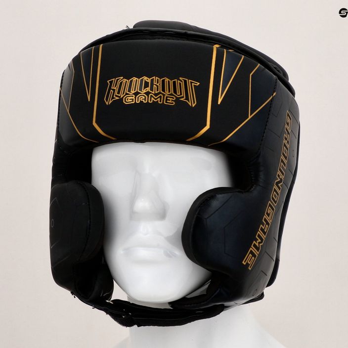 Boxerská helma Ground Game Equinox černá 9