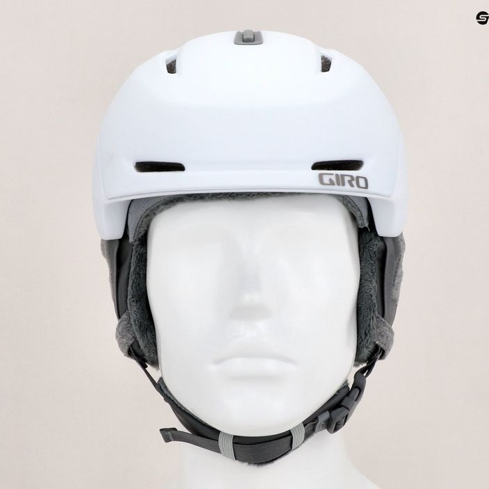 Dámská lyžařská helma Giro Avera Mips matte white 8