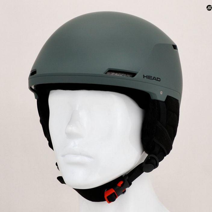 Lyžařská helma HEAD Compact Evo nightgreen 8
