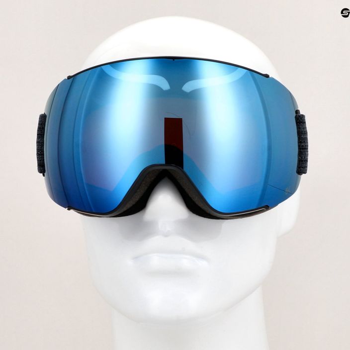 Lyžařské brýle HEAD Magnify 5K modré/krémové/oranžové 7