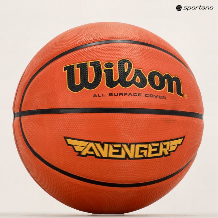 Basketbalový míč Wilson Avenger 295 orange velikost 7 7